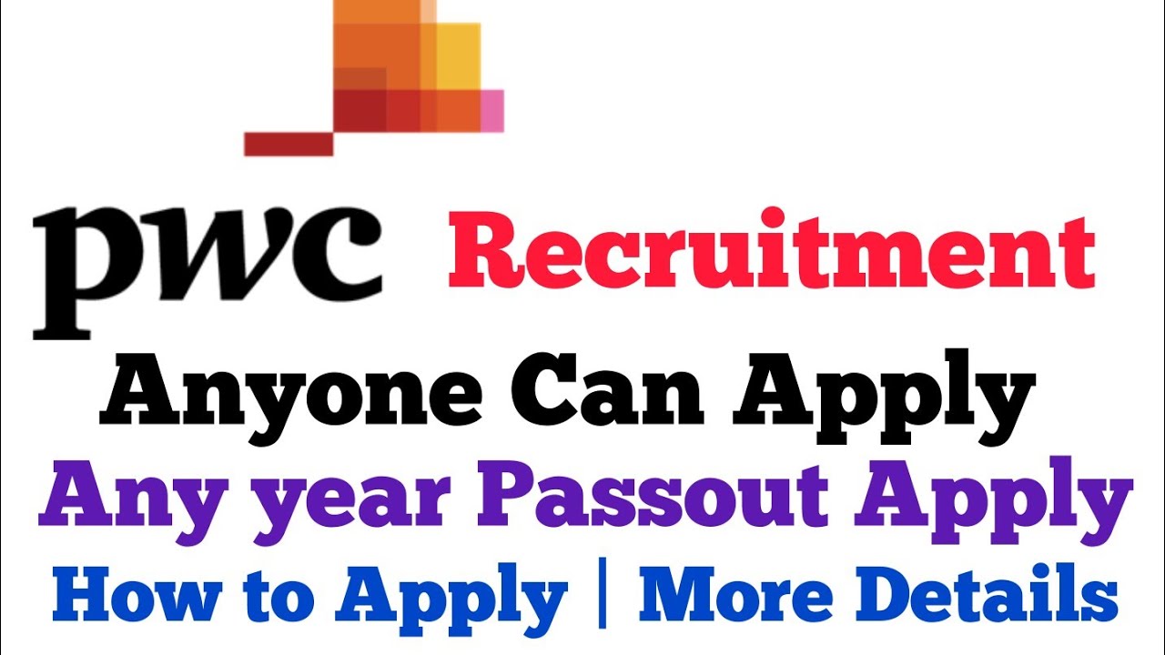 PWC Recruitment 2022 | Core Java Developer | Any Graduate Apply | Pwc Job.