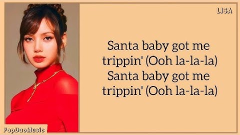 LISA - Moonlit Floor (Kiss Me) [Santa Baby Remix] Lyrics | PopDuoMusic