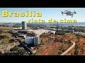 Brasilia vista de cima - do lago Paranoá ao centro do Poder - Drone 2018