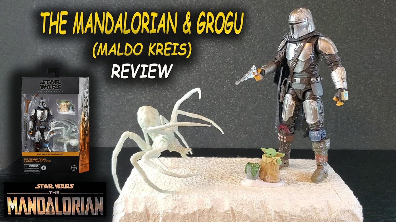 Star Wars The Mandalorian The Black Series Action Figurine 2021 Mandalorian  & Grogu (Maldo Kreis) 15cm