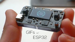 ESP32 WiFi remote with TFT display is able to play GIFs | soldering & assembly | makermoekoe