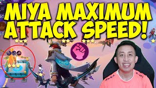 MIYA PINK RACING MAXIMUM ATTACK SPEED di Magic Chess! True Damage Area + Stun Terus-Terusan!