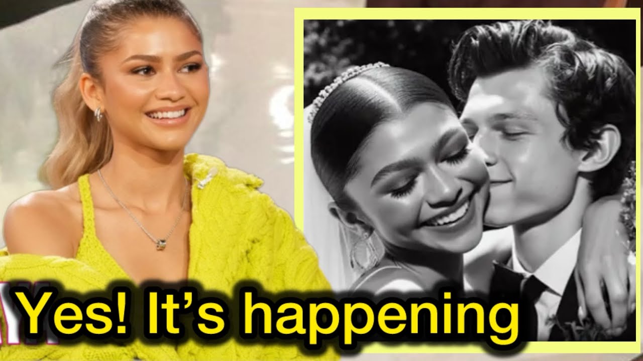 Yes! We’re getting married “ Zendaya Speaks Out On Her Wedding With Tom