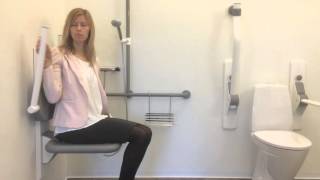 Ropox Shower Seat in function