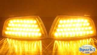 ランエボ4/5/6　FluxLED仕様LEDフロントウインカー　ブラック仕様！