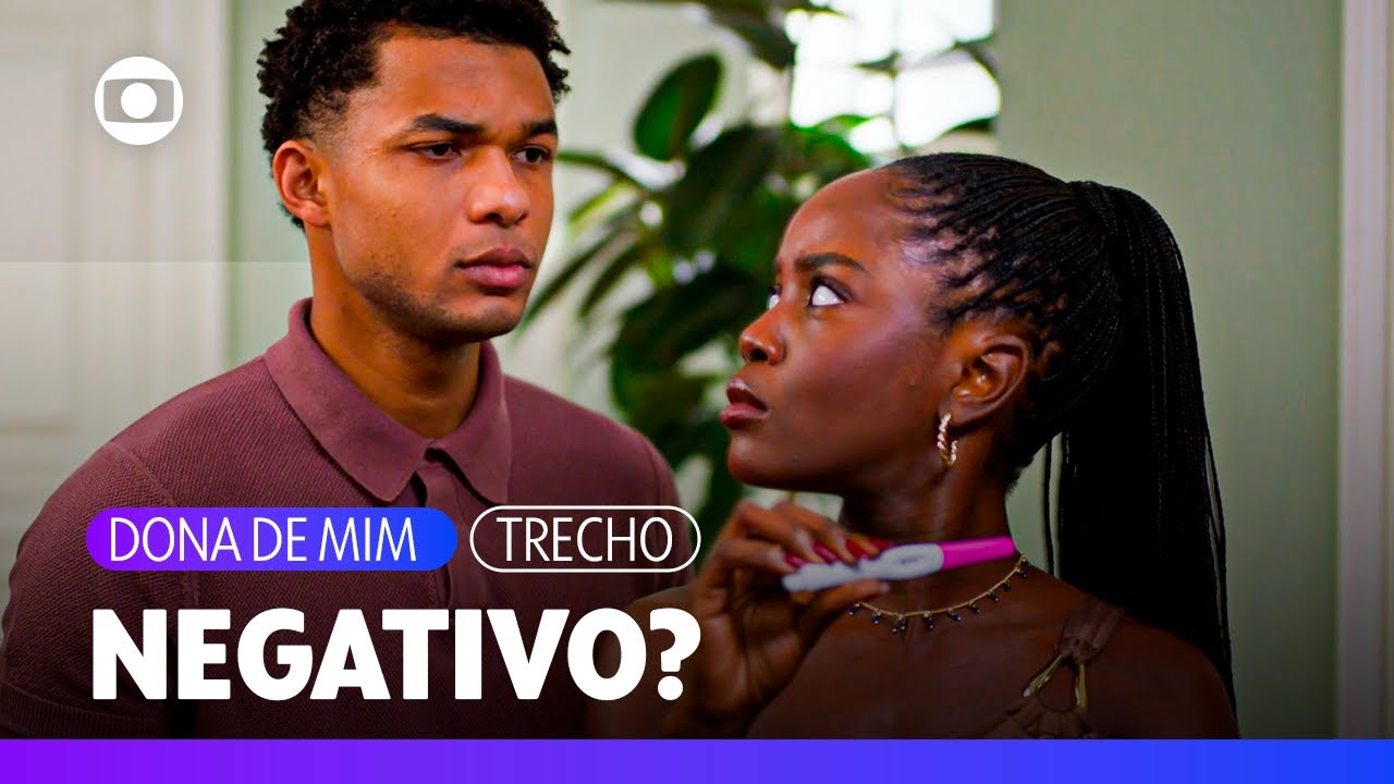 Leo vê teste de gravidez na mão de Nina e confronta Katinha! | Dona de Mim | TV Globo