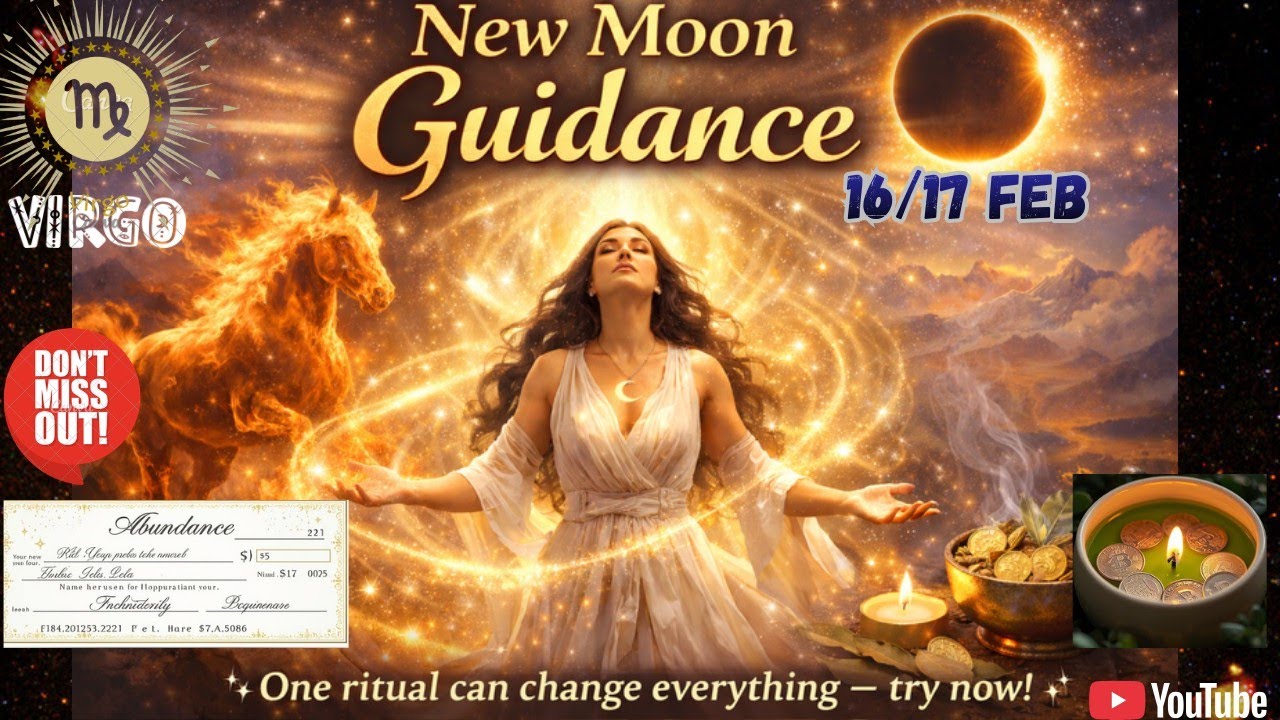 NEW MOON 🌑 GUIDENCE 🌟Do this ritual & let the magic happen — don’t miss it🌻