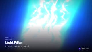 Light Pillar Background for WordPress ✨ | Ultimate Cursor Plugin