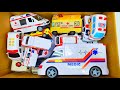 救急車のミニカー走る！走行テスト サイレン Ambulance minicar runs Sound Siren