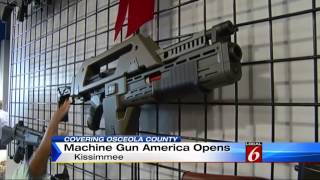 Machine Gun America opens in Kissimmee: Orlando's Channel 6