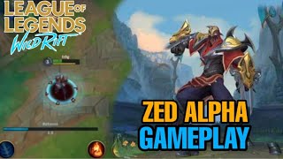 Wild rift alpha test: zed full gameplay ...