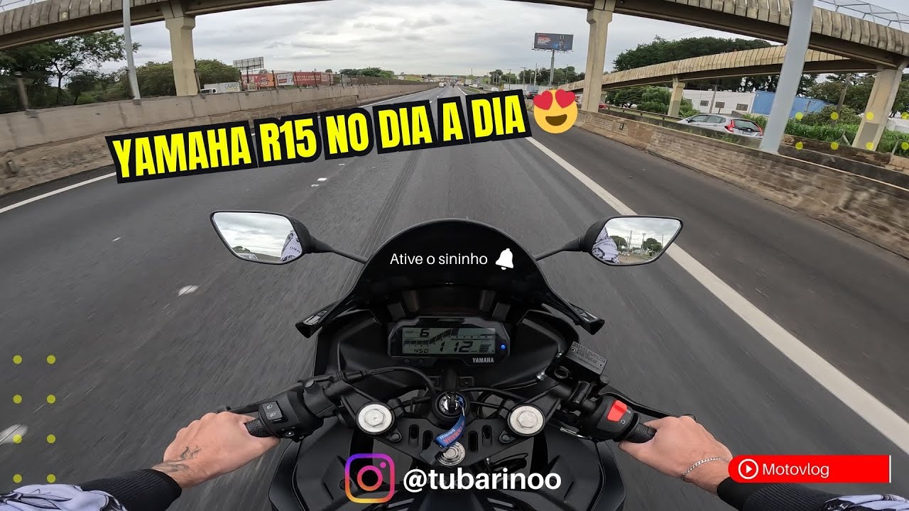 Yamaha R15 para o dia a dia ! 😃