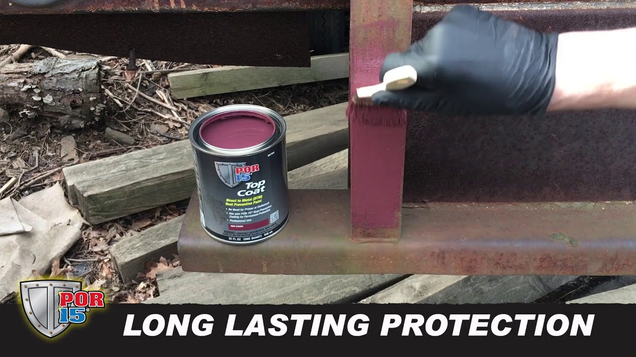 How to Apply POR-15 Rust Preventive Paint 