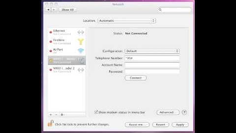 N900 - Mac Tethering in Maemo 5