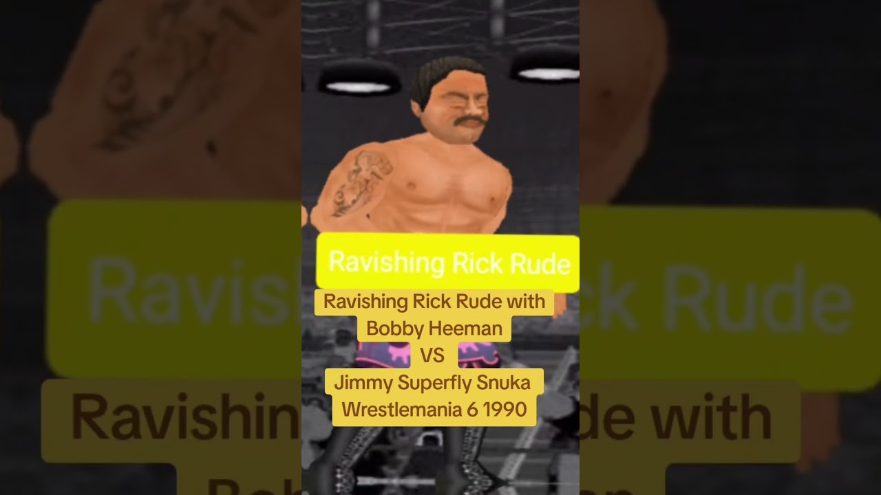 Evolution of Legends of Wrestlemania WWF 1985-2002 World Wrestling Federation Wrestling Revolution