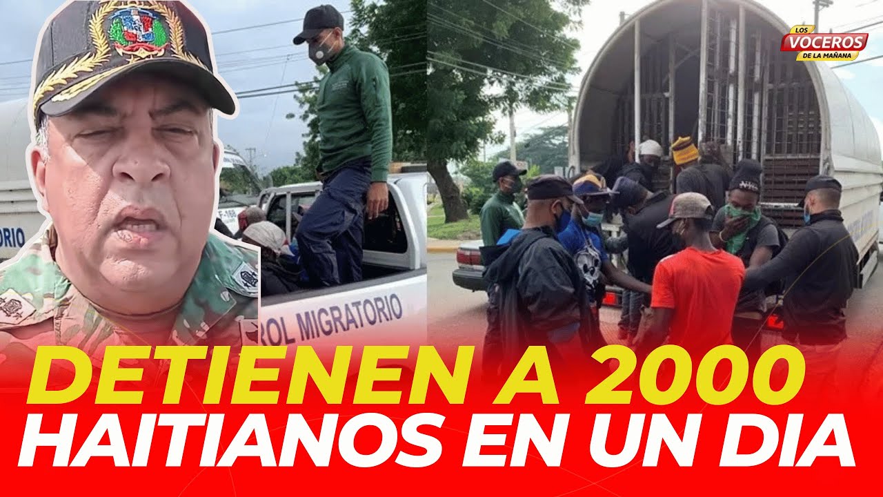 SE REPORTA CIFRA RECORD EN DETENCIÓN DE ILEGALES HAITIANOS EN RD