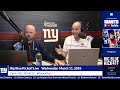 The New League Year Begins | Big Blue Kickoff Live | New York Giants