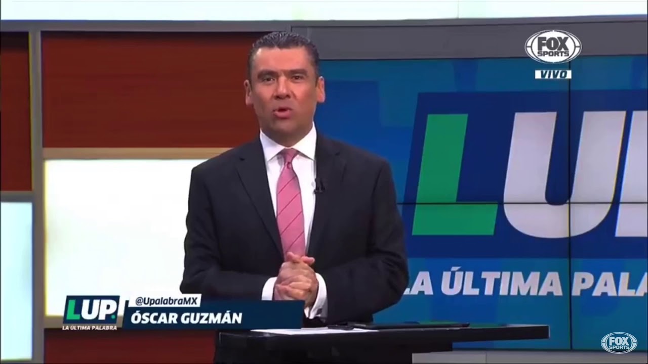 Comentarista deportivo Óscar Guzmán YouTube