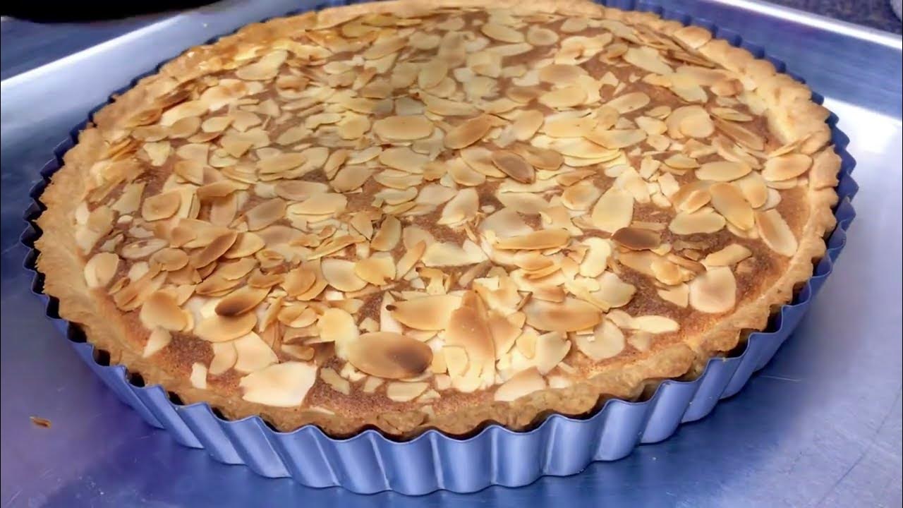 Almond Tart Recipe - How to make Almond Tart - Easy Almond Tart Recipe