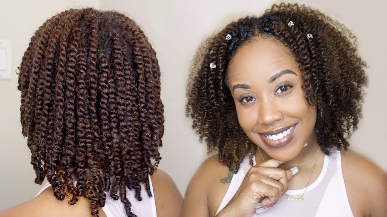 How I SAVED My Mini Twistout | LOW Density, FINE Strands HACKS - YouTube