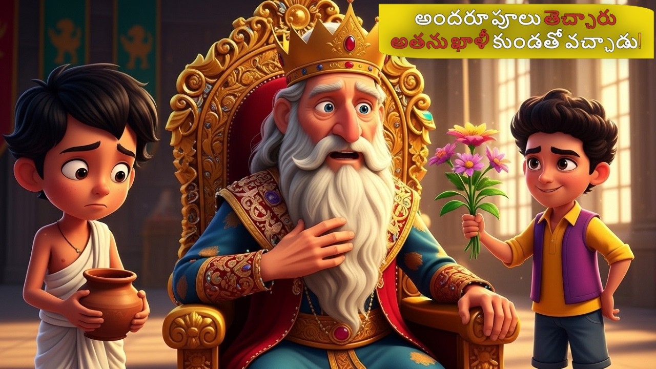 అందరూ పూలు తెచ్చారు… అతను ఖాళీ కుండతో వచ్చాడు!#TeluguStories#NeethiKathalu