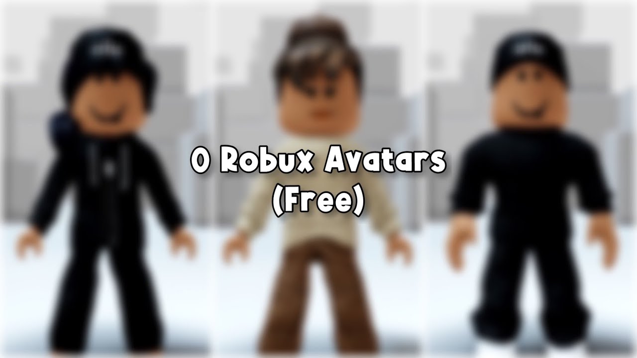 0 Robux Outfit Ideas 😋😱💅 *COMPILATION* 💖 in 2023