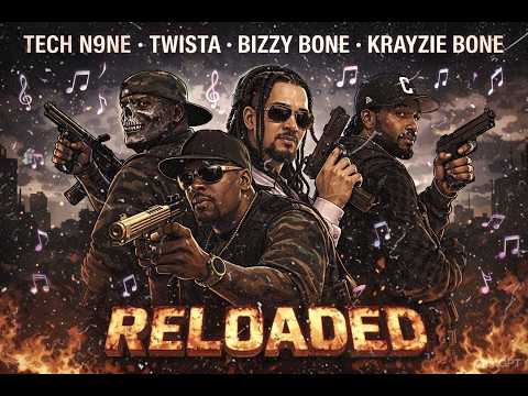 Tech N9ne - Reloaded Ft. Twista | Bizzy Bone | Krayzie Bone (A.I. Generated)