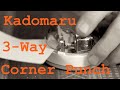 Kadomaru Pro 3-Way Corner Punch