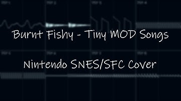 Burnt Fishy - Tiny MOD 1 to 7 (Nintendo SNES/SFC Cover)