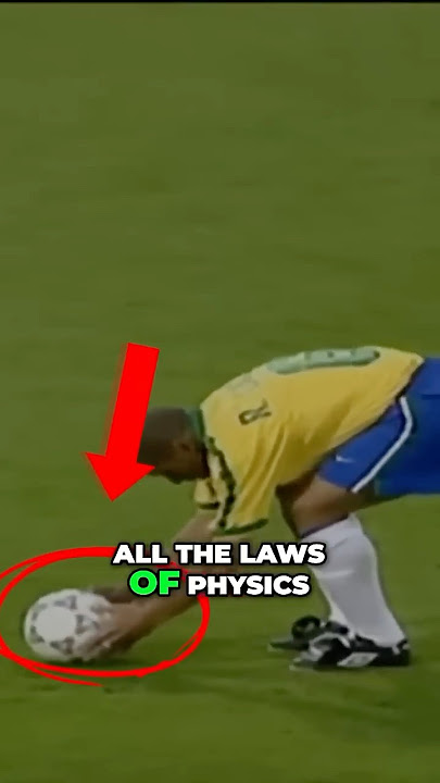 The goal that defied physics. Roberto Carlos’Impossible free kick.#shrots