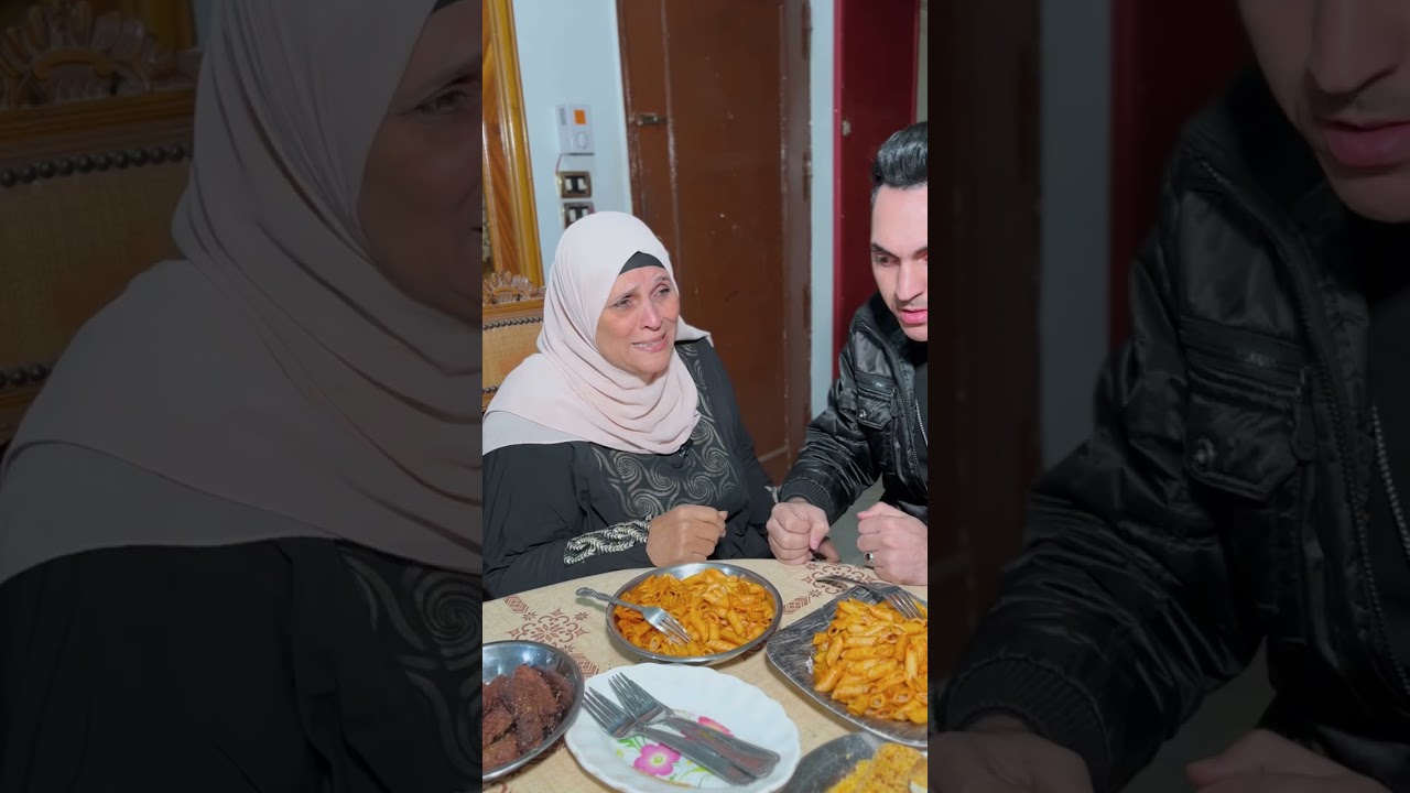 شالت الاكل من قدام حماتها وكرشتها بطريقه برا البيت شوفوا جوزها عمل ايه علشان اموا 😱