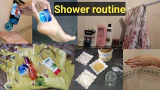 روتيني للاستحمام في فصل الشتاء /  my shower routine
