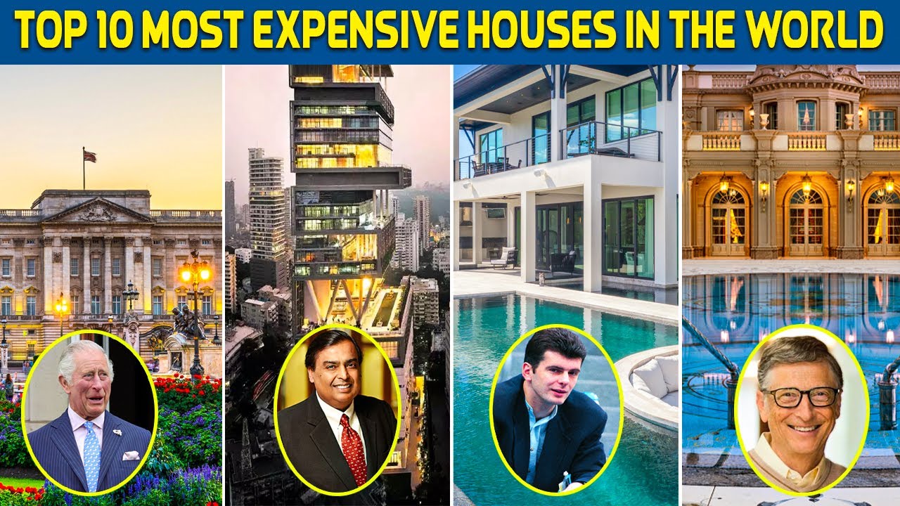 Top 10 Most Expensive House in the World 2024 #videxpro || Top 10 most ...