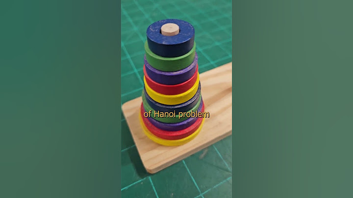 Topsy & Turvy #robot #engineering #chrisboden #challenge #hanoi #puzzle #science #education