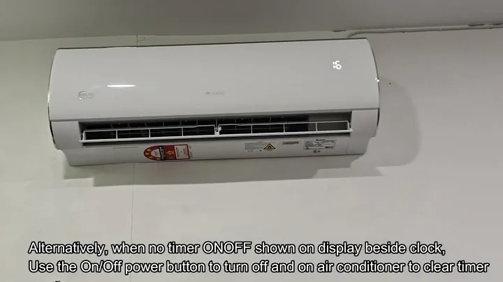 Gree Air Con Turn Off Timer Using Remote Control