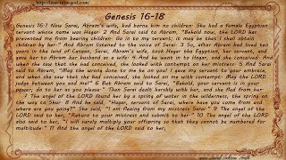 Genesis 16-18