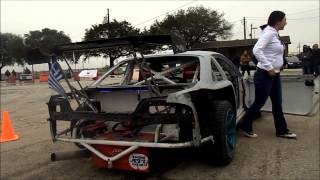 ALL TEAM BASH Nikos Antoniou drifting