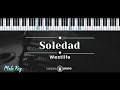 Soledad – Westlife (KARAOKE PIANO - MALE KEY)