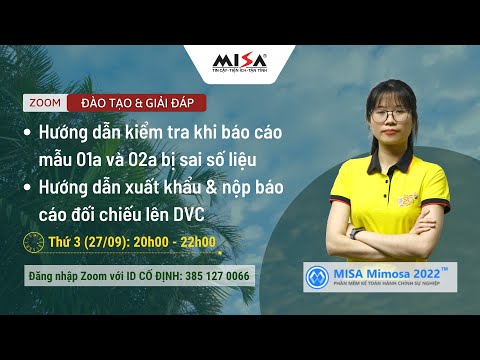 Hướng dẫn kiểm tra báo cáo mẫu 01a và 02a. Xuất khẩu & nộp báo cáo đối chiếu lên DVC  (Tối 27.09)