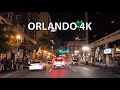 Orlando 4K - Night Drive