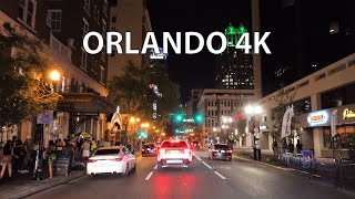 Orlando 4K - Night Drive