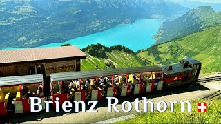 The most beautiful train ride in Switzerland - Brienz Rothorn Bahn