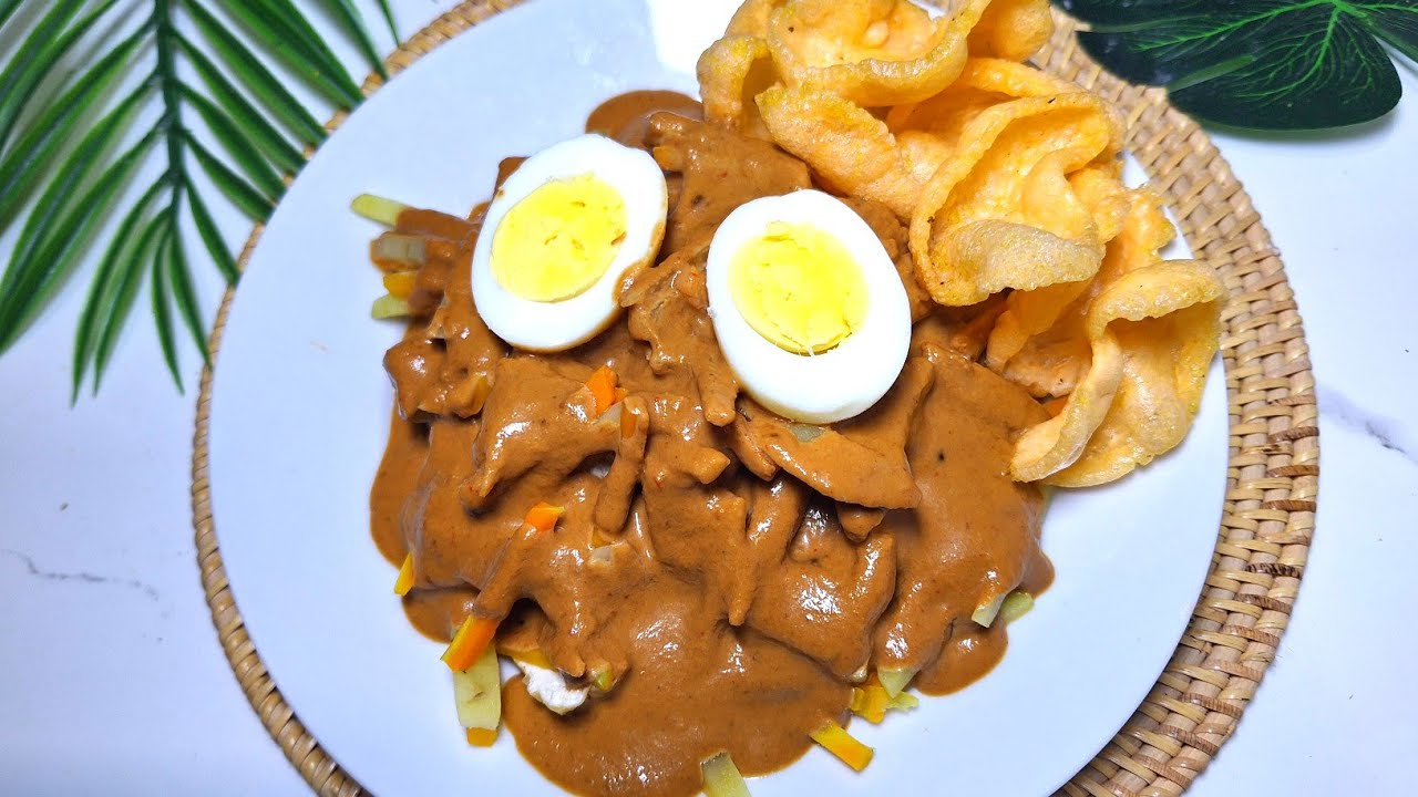 Resep Dan Cara Membuat Bumbu Gado-Gado Yang Enak Khas Jawa Timur - YouTube