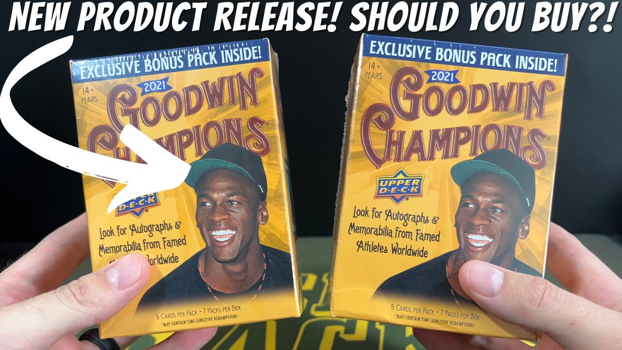 NEW PRODUCT RELEASE! SHOULD YOU BUY?? / 2021 Upper Deck Goodwin