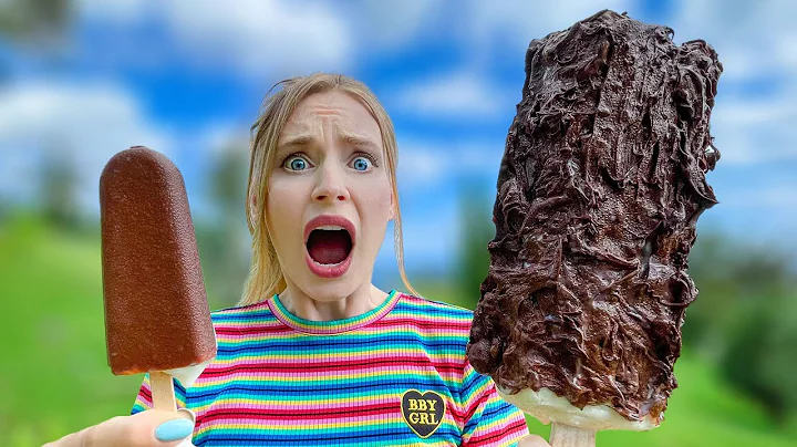 Giant Candy vs Mini Candy! XXL Desserts for Food L...
