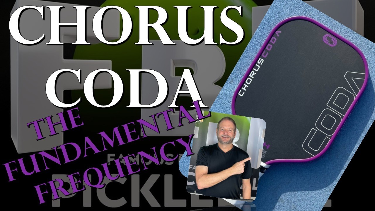 Chorus Coda Pickleball Paddle Review - YouTube