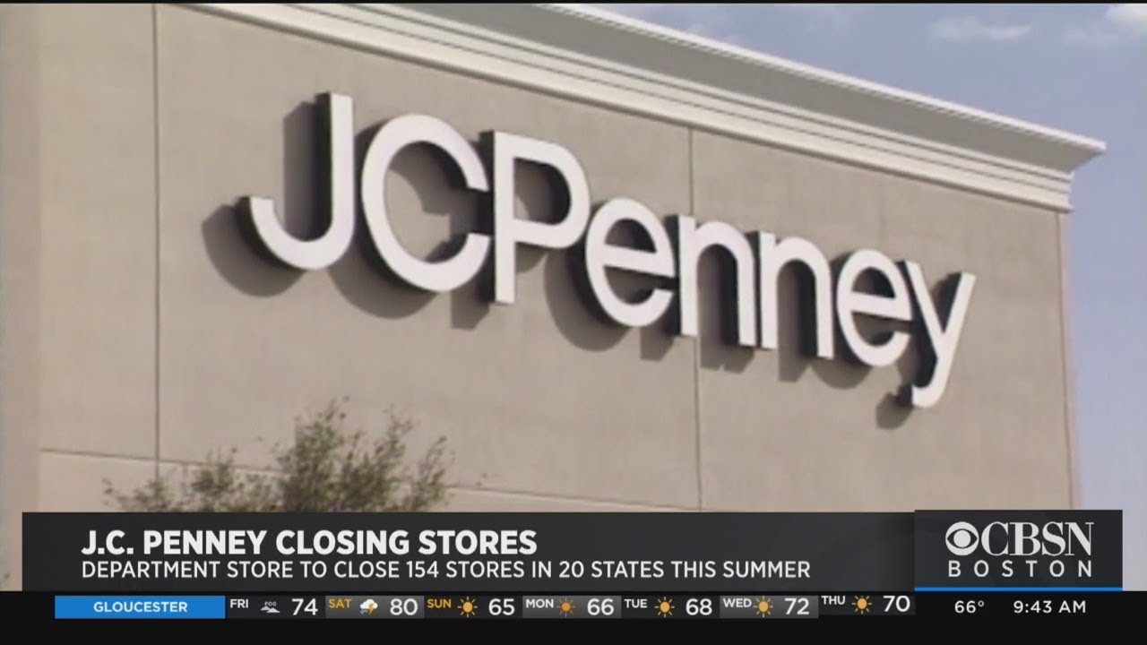 JCPenney Closing 154 Stores In 20 States YouTube