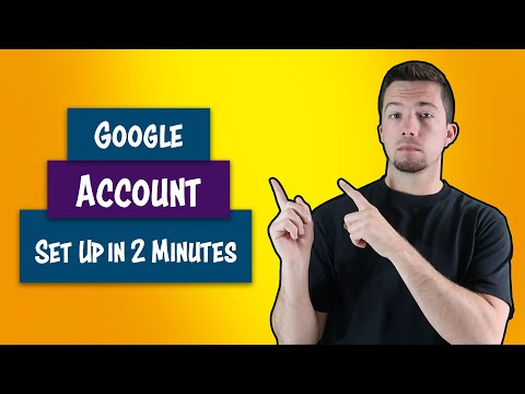 Como configurar uma conta do Google em 2 minutos