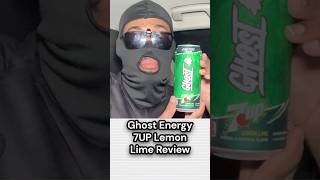Ghost Energy 7UP Lemon Lime Review #ghostenergy #energydrink #caffeine #tastetest #shorts