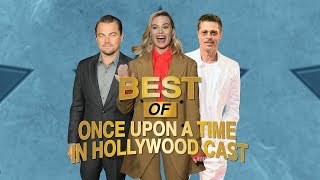 Best Of Once Upon A Time In Hollywood Cast Margot Robbie Leonardo Dicaprio And Brad Pitt